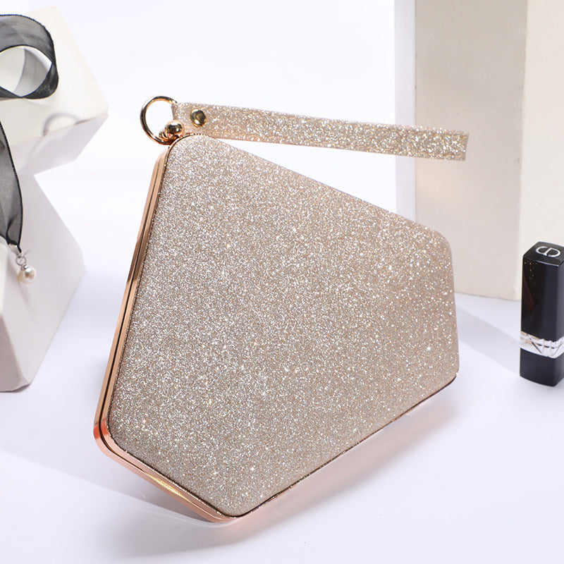 Luxury diamond rhinestone glitter banquet clutch bags classy evening bling bag