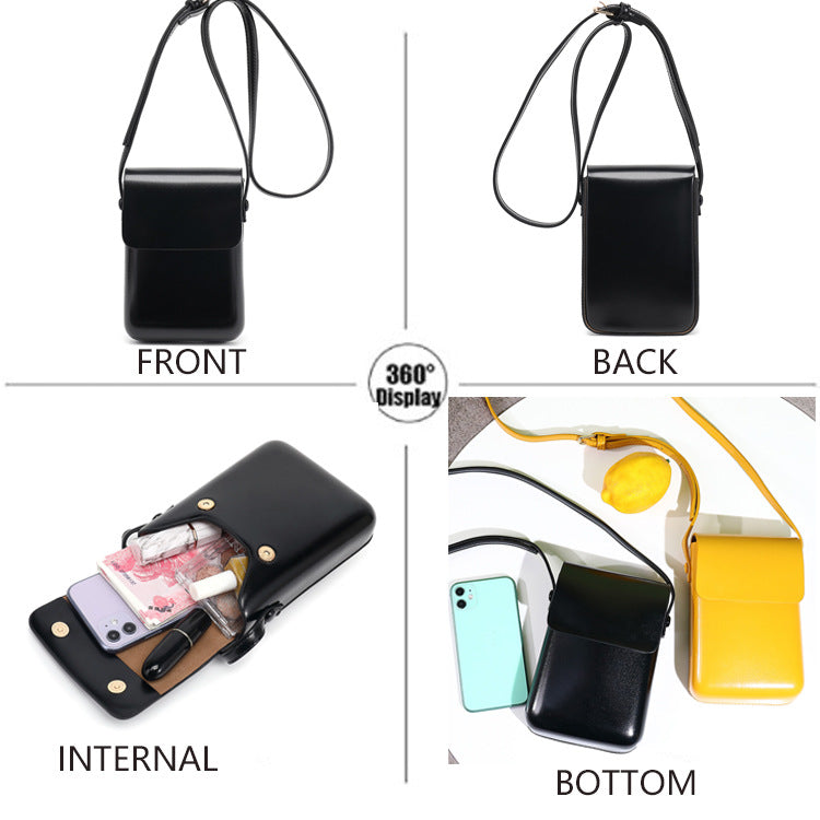 INS mobile phone bag female cross-body purse 2026 new fashion all-in-one shoulder bag