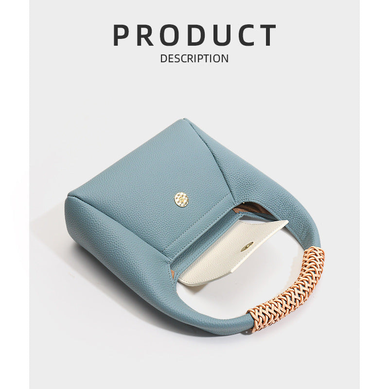 Bag Women’s Fashion Crossbody Bag 2026 New Advanced Handheld Versatile One Shoulder Leather Women’s Bag