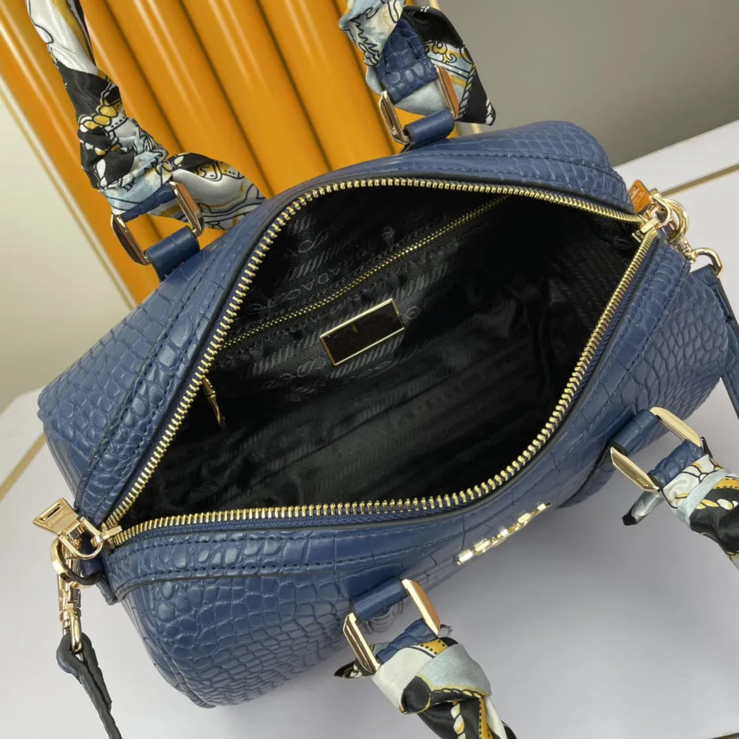Wholesale Fashion crocodile Leather Luxury Designer Famous Brands Ladies Tote Crossbody Women Handbags