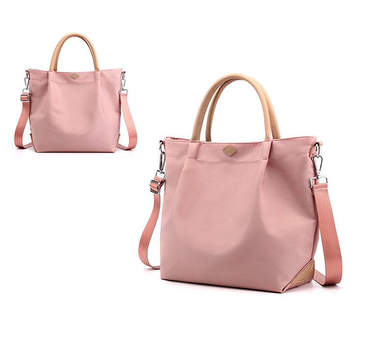 Amazon Popular Fashion Waterproof Hand Bag Durable Nylon Women Ladies Tote Messenger Bag