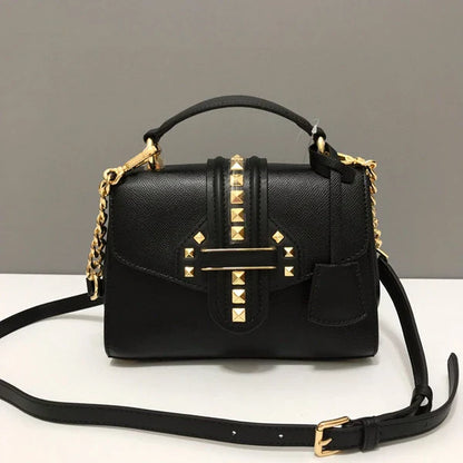 Cow Leather Ladies Handbag Women Fashion Leather Designer Female Handbag