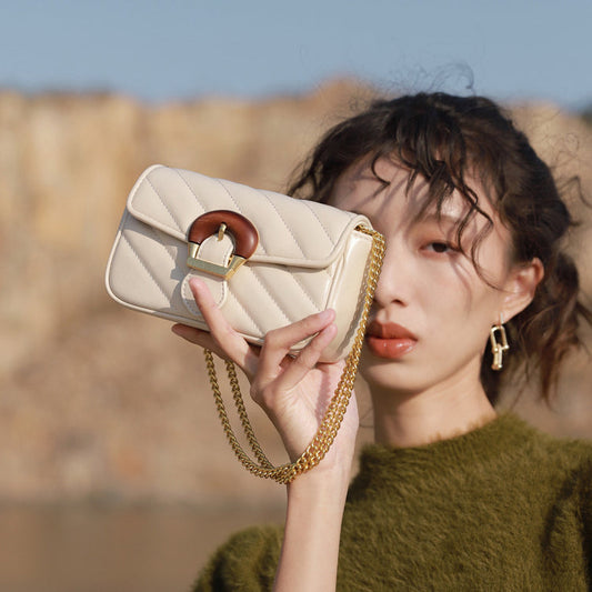 Small luxury women’s bag new fashion chain women’s bag high-end mini shoulder cross-body bag