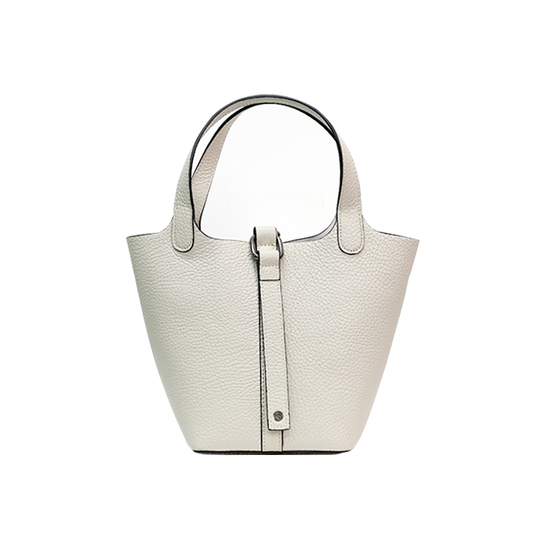 Genuine Leather Women Handbag High Quality Cowhide Tote Bag Fashion Designer Basket Bag for Ladies