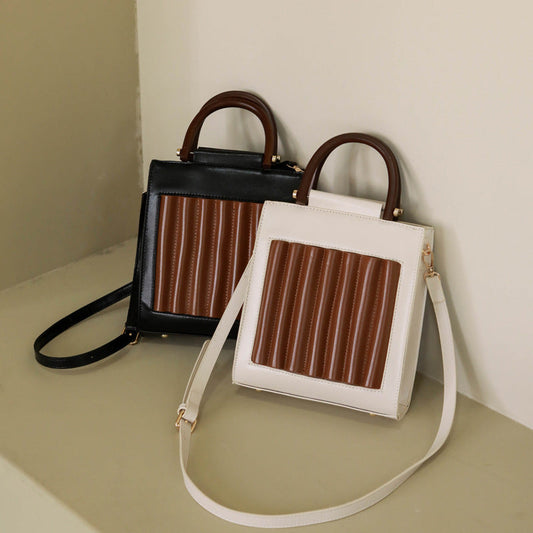 PU leather bucket bag for women sac bolso bandolera