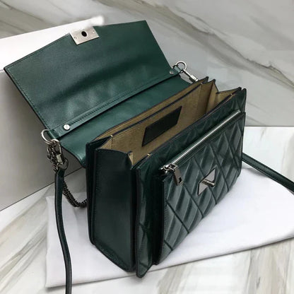 Luxury Women Handbag Genuine Sheep Leather Ladies Bags Famous Brands