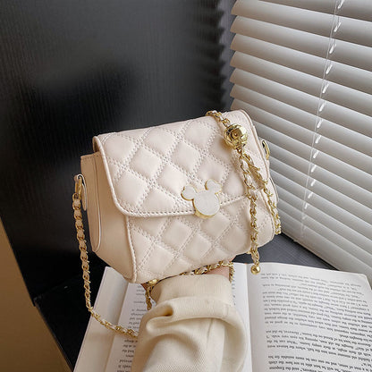 Rhombus Women’s Bag 2026 new fashion chain single shoulder messenger  bag