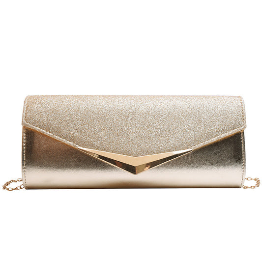 Luxury Envelope Shape Clutch Chain Bags for Women Wallet Female Purse Sequined Evening Dinner Bags