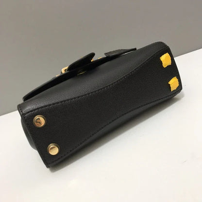 Cow Leather Ladies Handbag Women Fashion Leather Designer Female Handbag