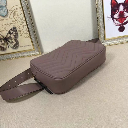 Genuine Leather High Quality Luxury Designer Bags Women Handbags Famous Brands Waist Bags