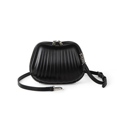 2026 popular bag woman Korean style cross-body bag shell shape cute small bag