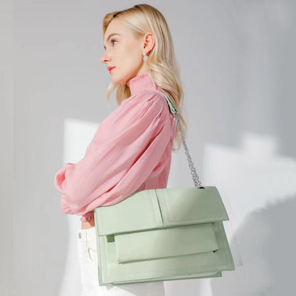 summer new style leather large-capacity underarm bag women luxury fashion shoulder bags women handbags