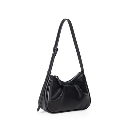 2026 new high quality PU leather women handbag niche Korean fashion portable one-shoulder armpit cloud bag for lady