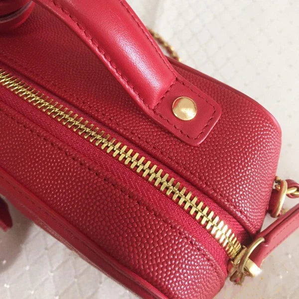 Genuine Leather Crossbody Luxury Designer Purses and Handbags Famous Brands Sling Bags for Women