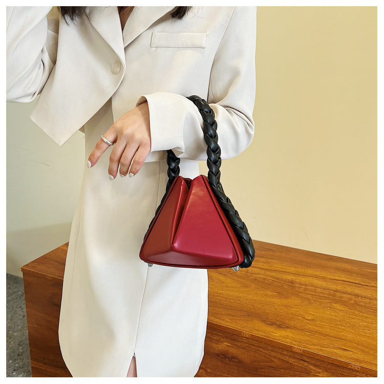 New Color Folds Designer Petal Bucket Handbags Women Clutch Purse Lady Famous Brand Weaving Handle Tote Bags Femme