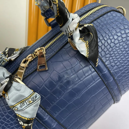 Wholesale Fashion crocodile Leather Luxury Designer Famous Brands Ladies Tote Crossbody Women Handbags
