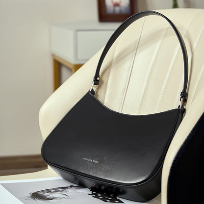 Genuine leather bag Women’s autumn and winter 2026 mobile phone shoulder bag Women’s zipper bag