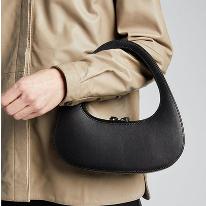 2026 European And American Personalized Design Triangle Stereo Round Bag Female Underarm Bag New Sac