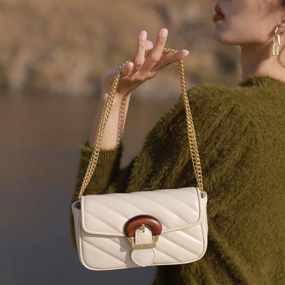 Small luxury women’s bag new fashion chain women’s bag high-end mini shoulder cross-body bag
