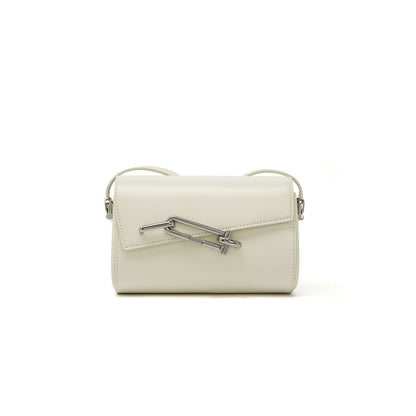 New Arrival Genuine Cow leather Handbag Small Square Lock Box Bag Women’s Crossbody Shoulder Bag
