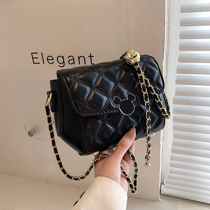 Rhombus Women’s Bag 2026 new fashion chain single shoulder messenger  bag
