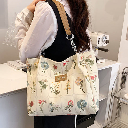 Canvas Bag Niche Ladies Commuting Bags Tote Bag 2026 Temperament Casual Fashion Handbags Womens Fashion Hebei Srl Fashion Tate