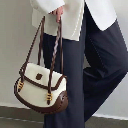 Famous PU Leather Ladies Designer Handbags Underarm Bag