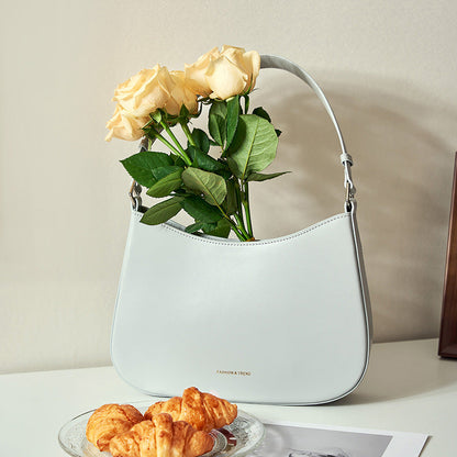 Genuine leather bag Women’s autumn and winter 2026 mobile phone shoulder bag Women’s zipper bag