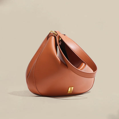 luxury changing shape leather ladies bucket bag 2 in 1 designer shoulder handbag set lady