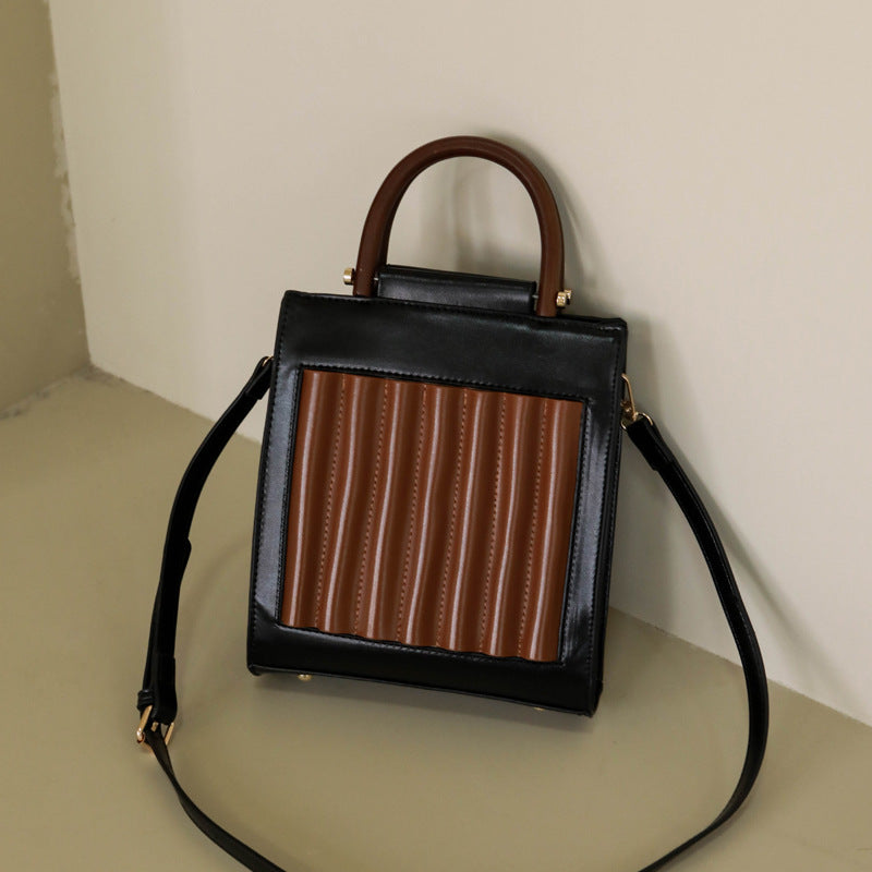 PU leather bucket bag for women sac bolso bandolera