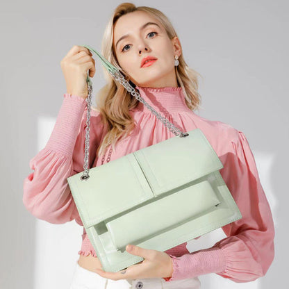 summer new style leather large-capacity underarm bag women luxury fashion shoulder bags women handbags