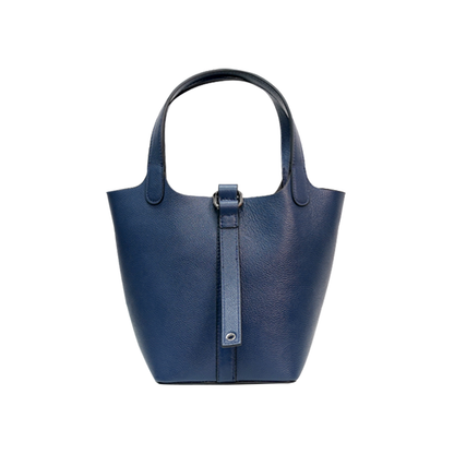 Genuine Leather Women Handbag High Quality Cowhide Tote Bag Fashion Designer Basket Bag for Ladies