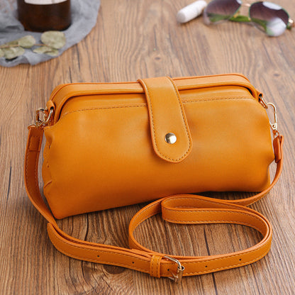 2026 Retro handmade soft bag casual mini shoulder bag messenger bag