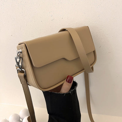 2026 new fashion niche cross-bag Korean version of the simple shoulder bag messenger bag